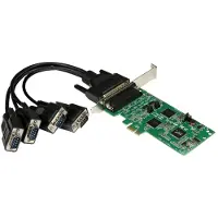 StarTech.com 4-porters Rs232/485/422 Pcie Pci-e-utvidelseskort