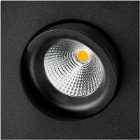 SG ARMATUREN Junistar square isosafe dimtowarm sort 7w