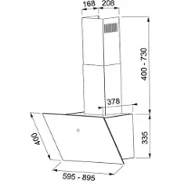 Mepamsa Cuadro 60 Kjøkkenventilator