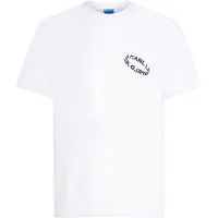 Karl lagerfeld Jeans Reg Multi Ring Kortarmet T-skjorte
