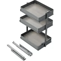 Emuca Harmony Uttrekkbar Tralle 400x700 Mm