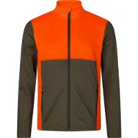 Seeland Elliot fleece Pine Green/Hi-Vis Orange 3XL