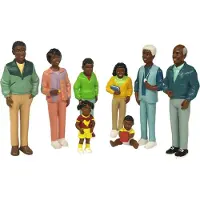 Miniland Afrikanske Familie Figurer 8 Enheter