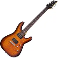 Schecter guitar research C-6 Plus Electric Guitar Vintage Sunburst