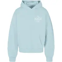 MJ Gonzales Iron Cross Oversized Hettegenser