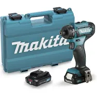 Makita GRAŽAS / GRAŽAS 12V sekskantfeste 30 / 14Nm 2x2.0Ah DF033DSAE