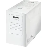 Esselte Leitz LEITZ arkivskuff Infinity, hvit, syrefri (B)150 mm for DIN A4+, med lukkeflik, av 100% syre- - 20 stk (6092-00-00)