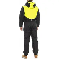 Helly Hansen vinterbukser Leknes, black/salad C48