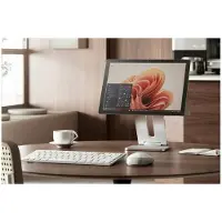 Kensington Elevated Stand for Surface - Notebookstativ - hevet - bordtopp - platina