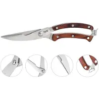 Zyle Fuglesaks ZY457SC i rustfritt stål, blader 9 cm