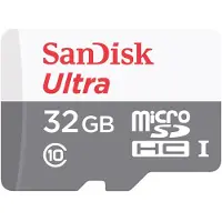 SanDisk Ultra - Flash-minnekort - 32 GB - Klasse 10 - microSDHC UHS-I