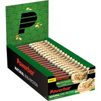 Powerbar Natural Vegan Proteinbarerboks Saltet Peanøtt 40g 18 Enheter