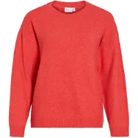 Vila Liga O-neck Knit Genser