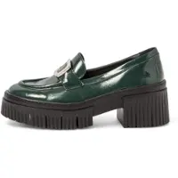 Art for woman. 1137211WS003_0G3 Leather shoes 1372 green (37), 3 to 5 cm, None, Casual