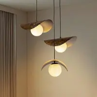 Opviq Hengelampe Vatoz, 3 lyskilder, svart, Ø 50 cm, metall