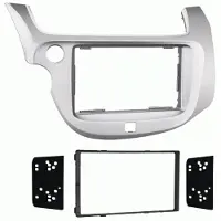 ACV 2-DIN radio-/stereoramme Honda Fit/Jazz (GE) 2008-2015 sølv