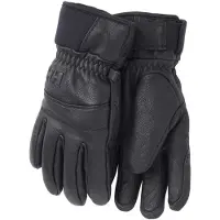 Helly Hansen for woman. 67637 Alphelia black leather gloves (M), Casual, Outdoor