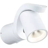 Paulmann utendørs LED-vegglampe Cuff, sensor, hvit