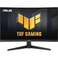 Asus TUF Gaming VG27WQ3B - LED-skjerm - gaming - kurvet - 27" - 2560 x 1440 QHD @ 180 Hz - Fast VA - 300 cd/m² - 5000:1 - HDR10 - 0.5 ms - 2xHDMI, ...