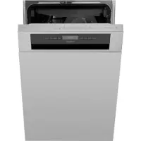 Whirlpool WSBO 3O34 PF X integrert oppvaskmaskin 10 kuverter, 45 cm, klasse D
