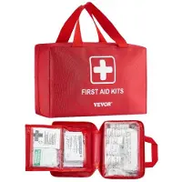 Vevor Førstehjelpssett, 500 deler, 600D Nylon Stor Overlevelses Førstehjelpsveske, Nødmedisinsk utstyr, For Hjem, Bil, Kontor, Reise, Camping, Lastebil, Fotturer, Sport, Kjøretøy og Utendørs Nødsituas