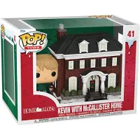 Funko POP! Town Hjemme Alene Kevin Med Figur Av Mccallister-huset