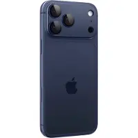 Spigen Optik Pro XL kameralinsglas til iPhone 17 Pro – marineblå