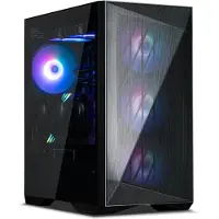 Zalman Z9 Iceberg MS PC-kabinett E-ATX herdet glass, svart