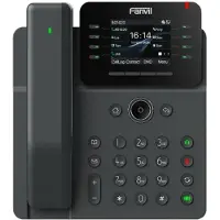 Fanvil V62 Pro, IP-telefon, Sort, Trådløst håndsett, Bord/Vegg, SIP-info, 12 linjer