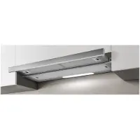 Elica Elite 35 GRIX/A/60 - Panser - teleskopisk - bredde: 59.7 cm - dybde: 28.15 cm - ekstraksjon og resirkulasjon (-) - rustfritt stål / sølv