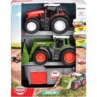 Dickie Toys Traktorsett m. Tilhenger - 2-pack - - OneSize - Bil
