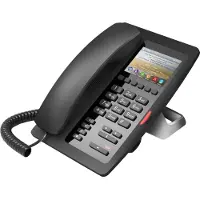 Fanvil H5W - VoIP-telefon med opkalds-ID - SIP, RTCP, RTP, SRTP, SIP v2 over TLS, SIP v2 over UDP, SIP v2 over TCP - 2 linier - sorter