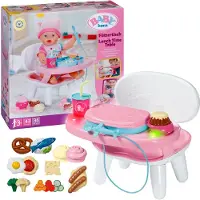 Baby Born Lunchtime Table, Bord, 3 år, Batterier kreves, Støttede lydeffekter, Lyseffekter