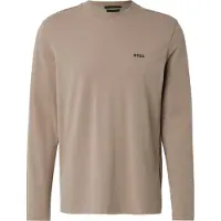 BOSS Long 10256064 Green Langarmet T-skjorte