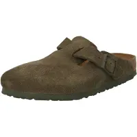 Birkenstock Boston Suede Leather Narrow Tresko