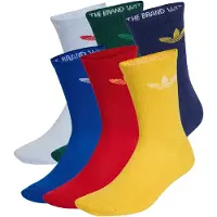Adidas Originals Sokker - 6-pack - TR Crew - Crsk/Dkblue/Betsca - - 37/39 - Sokker