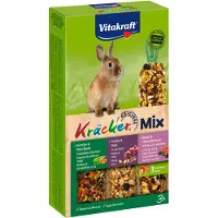 Vitakraft Dvergkaninkjeks Multipakke - 3 x 3 stk kombi (grønnsaker, nøtter, skogsbær)