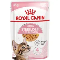 Royal Canin FHN Kitten Sterilised gala Vådfoder til katte 12x85g