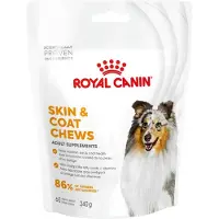 Royal Canin Skin & Coat Adult Chews - Sparepakke: 2 x 240 g (120 stk)