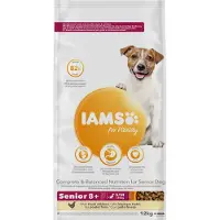 IAMS Advanced Nutrition Senior Small & Medium Dog 8+ med kylling - 12 kg