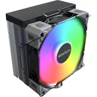 Montech CPU-kjøler NX400 Black ARGB 120 mm svart