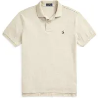 Ralph Lauren for man. 710680784342 Beige mesh polo (XS), Casual, Cotton, Short sleeve
