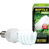 Exo Terra Uvb100 Tropisk Terrariumpære For Reptiler
