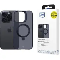 3mk Protection 3mk Smoke Case Mag&Stand til Apple iPhone 16 Pro Max – svart
