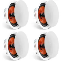 Vevor 4 stk. 8 tommer/20,3 cm takhøyttalere 100 W innfelte tak- og vegghøyttalere