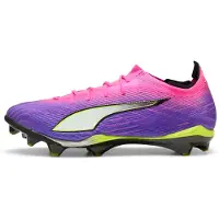 Puma ULTRA 6 CARBON NITRO FG Football Boots Unisex, Shoes, Ultra Blue/Luminous Pink/Lime Squeeze, 44.5