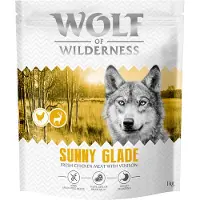 Wolf of Wilderness Adult "Sunny Glade" hjort - kornfri - Sparepakke: 2 x 12 kg Ny oppskrift