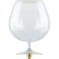 Segula LED-pære flytende Cognac klar E27 6W 922 dimbar