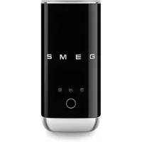 Smeg 50''s Style MFF02BLEU Sort, Automatisk melkeskummer/varmer, Svart, Keramisk, 120 ml, 180 ml, Plast