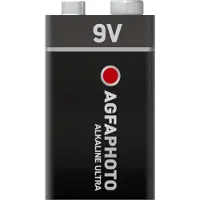 Agfa AgfaPhoto Ultra 6LR61 9 V blokkbatteri alkalisk mangan 9 V 1 stk (110-851808)
